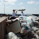 Collecting Litter - Coastal Cleanup 2014