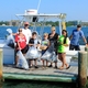 Picking up Trash from the Dock