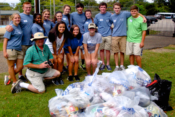 2014 Pick Up a Park Day (Prattville Park)