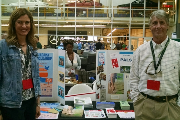 ALPALS Exhibits at Environmental Fair at Mercedes Benz